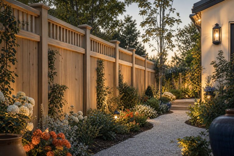 Clôture de jardin : matériaux, prix et réglementation