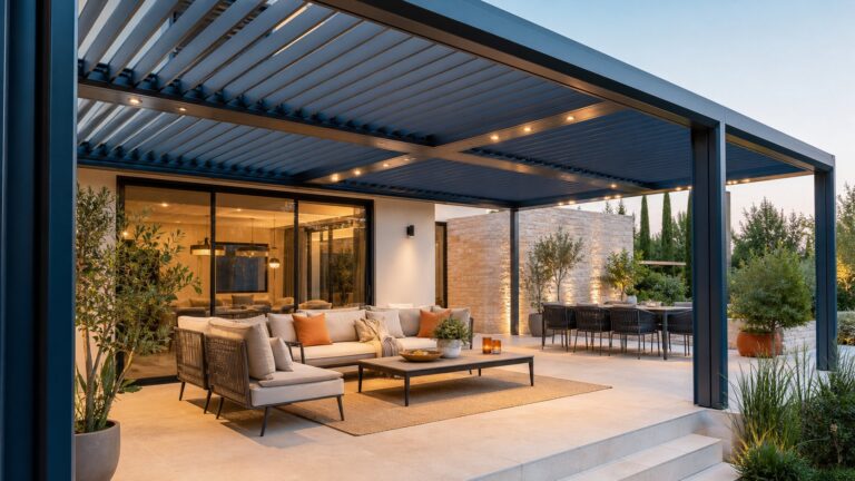 Pergola bioclimatique : prix, modèles et pose