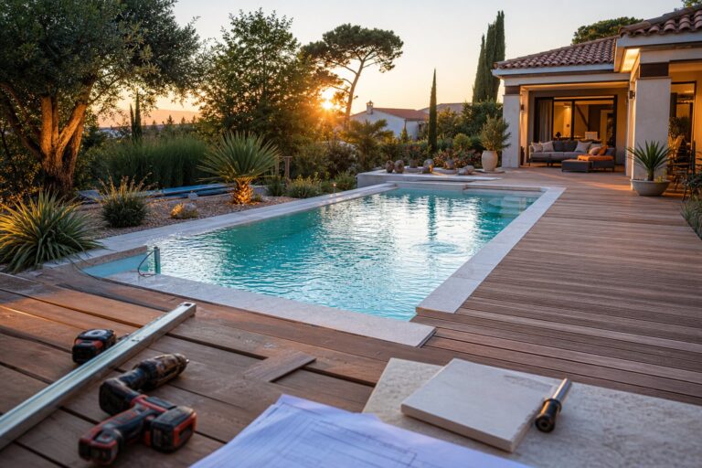 Piscine enterrée : prix, types et démarches de construction