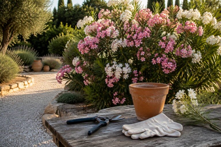 Le meilleur moment pour tailler vos lauriers roses et assurer leur floraison